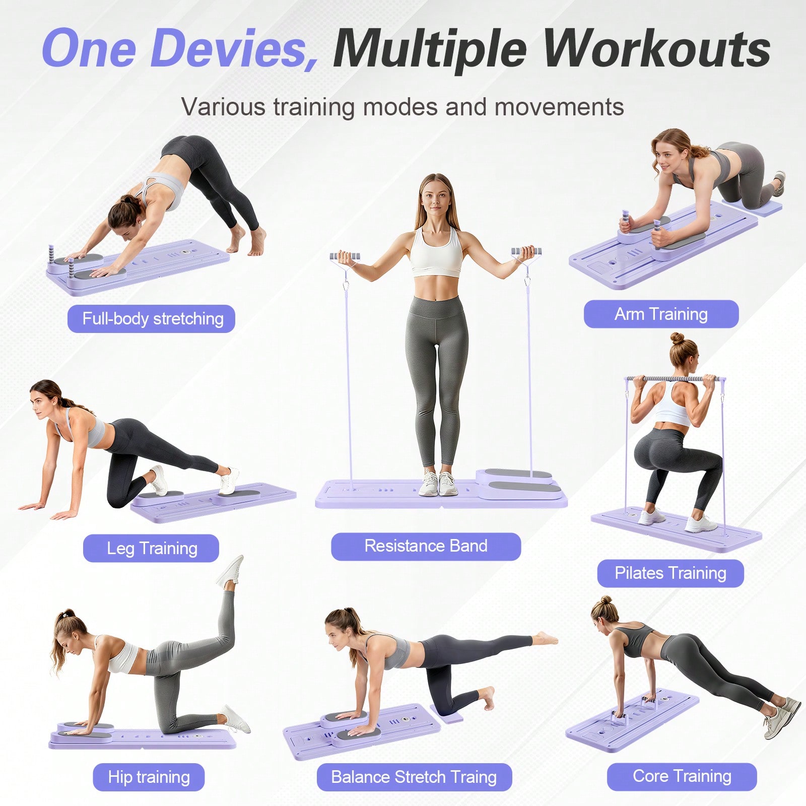 바가 있는 필라테스 리포머, 휴대폰 거치대가 있는 필라 - Pilates & Yoga Vida 리뷰 및 가격