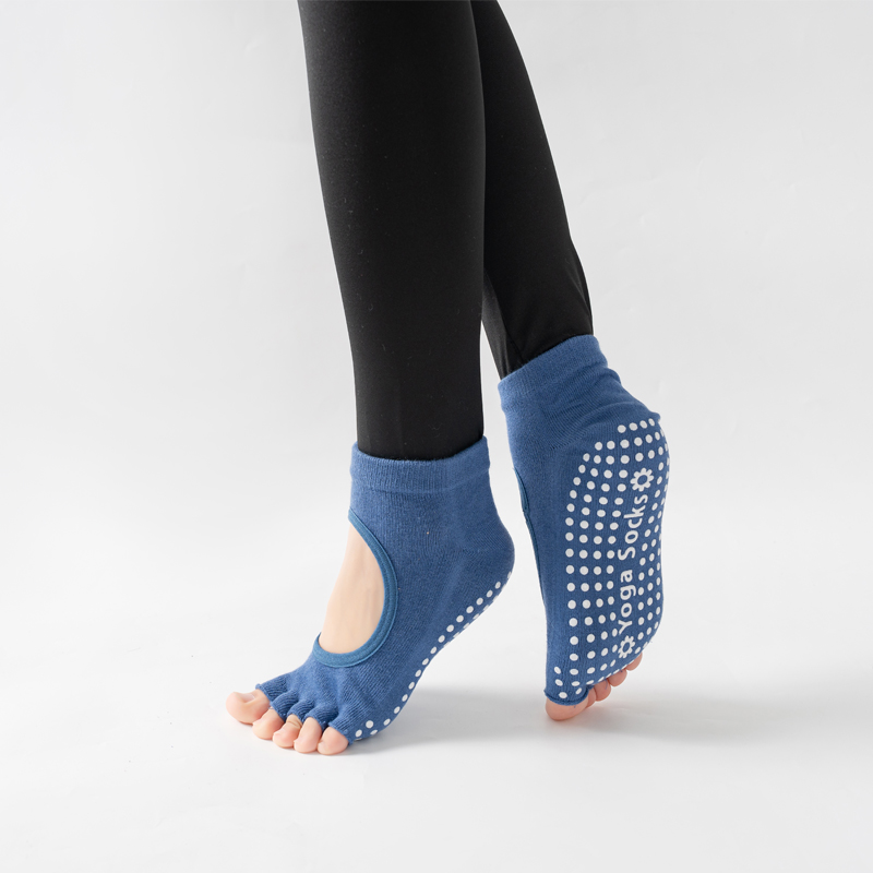 여성용 백리스 다섯 발가락 요가 양말, 미끄럼 방지 코 - Medias Para Pilates Y Yoga 리뷰 및 가격