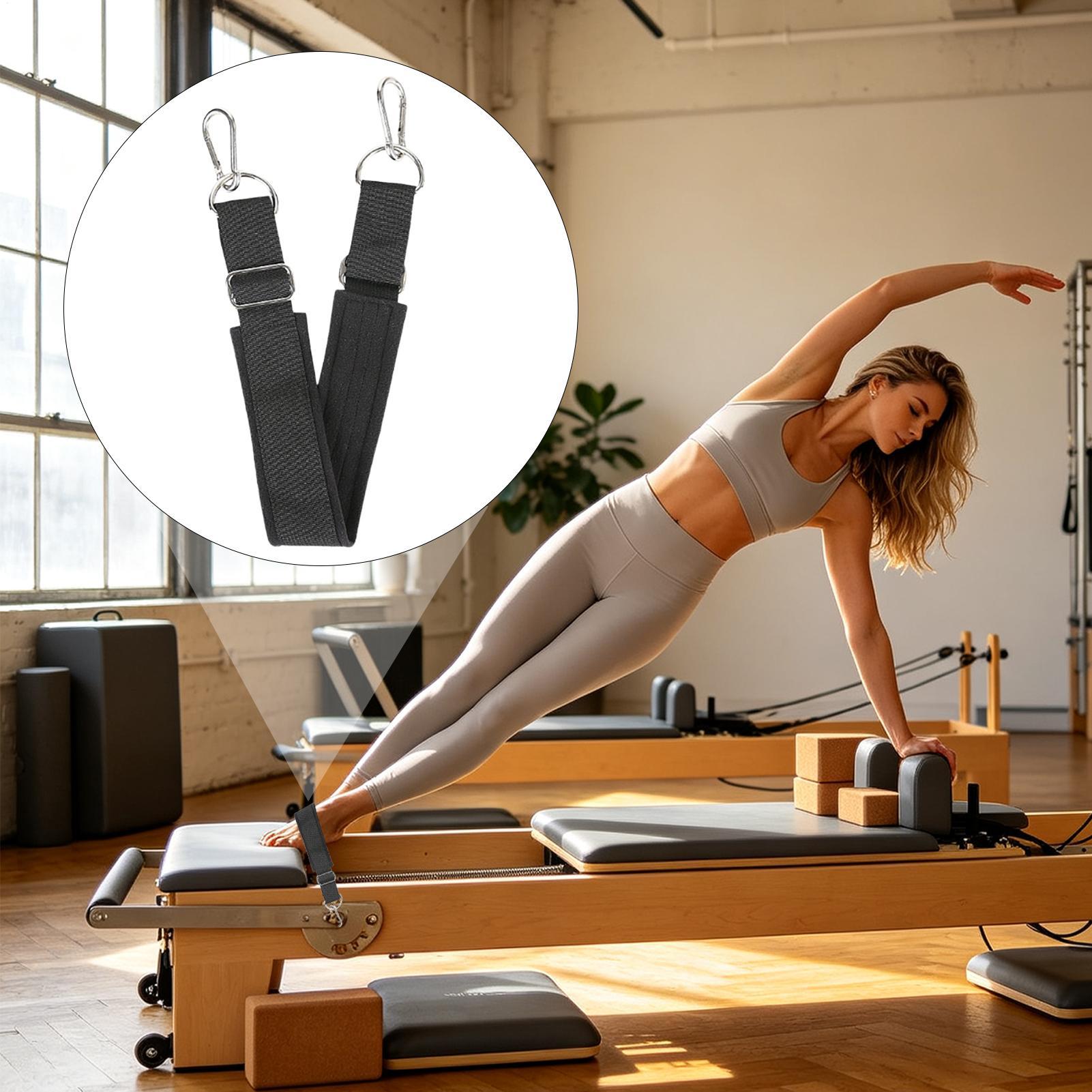 리포머 풋스트랩 더블 루프 두꺼운 논슬립 조절 가능한  - Pilates & Yoga Vida 리뷰 및 가격